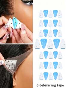 Sideburn Wig Tape, Double-Sided Invisible Adhesive, Lace Wig Strong Hold - One Size - View 4