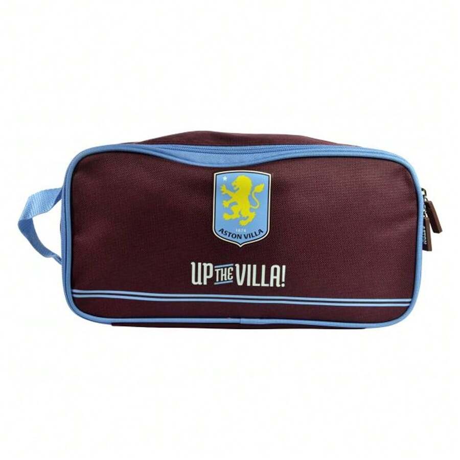 Aston Villa FC Up The Villa Boot Bag - Claret/Sky Blue - View 1