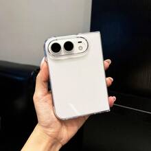 CteGlodrix Transparent PC Material Anti-Yellowing Shockproof Phone Case, Suitable For Apple Duo, Brand New Hard Shell Design - Clear - View 4