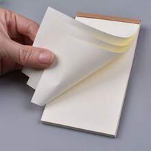 Vintage Kraft Paper Tear-Off Memo Pad, To-Do List Planner, Pocket Notebook, Daily Checklist, Memo Notepad, Student Office Memo, Lined Blank Small Notebook - Multicolor - View 11
