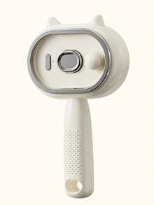 Portable Electric Mist Hair Brush With One-Touch Self-Cleaning Function, Fine Mist Evenly Moistens Hair Strands To Help Detangle And Reduce Dry Brushing Pulling, Suitable For Straight, Curly, Long, And Short Hair For Daily Styling And Grooming, Home, Travel, And On-The-Go Use To Easily Keep Hair Neat And Smooth - Multicolor - View 12