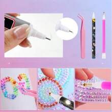 Sparkling Set 48,000pcs 24/60 Colors Resin, Multi-Color Flat Back Rhinestones, Inlay Set Includes 4pcs 10ml B7000 Glue, Women's Christmas Birthday Gift, Inlay Room Decor - DIY Rhinestones - View 10