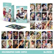 (30Pcs/Set) Laser Card COR TIS Total Chain New Album GREENGREEN KPOP Merchandise LOMO Photocard, Photo Cards, Arirang, BTS21 Accessories, Bangtan, Photo Card, Photocard - A - View 5