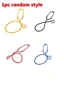 Single-Head Realistic Stethoscope Prop, Multiple Colors, Doctor Role Play Accessory, Suitable For Halloween And Christmas, For Role Play Use Only, Not A Medical Device - Multicolor - View 10