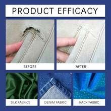 Fabric Adhesive Glue, Multi-Purpose Fabric Glue, Clothing Pattern Bonding Agent, Soft Adhesive - A - View 3