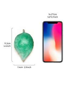 1入組樹葉形狀藝術擺件 - 灰色 - 查看 5