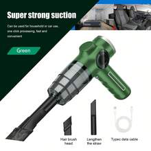 SOKANY Portable Wireless Vacuum Cleaner, Powerful Suction Handheld Vacuum, Suitable For Commercial Use, 2000mAh Large Capacity Battery, USB Charging, Comes With Multiple Accessories, Suitable For Car, Home, Office And Household Tools - Multicolor - View 11
