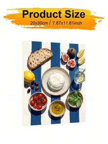 1pc Exquisite Food Number Painting, Suitable For Beginners DIY Canvas Oil Painting, Wall Decor, Holiday Gift - Sets - View 11