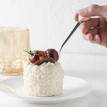 2/8pcs Romantic Heart-Shaped Handle Stainless Steel Dessert Spoons, Colorful Heart-Shaped Handle Design, Suitable For Coffee, Ice Cream And Beverage Stirring, Polished Surface Tableware, With Dessert Spoon, Coffee Spoon And Fruit Fork, Suitable For Home, Restaurant, Kitchen, Daily Dining, Birthday Party And Holiday Gathering - Multicolor - View 11