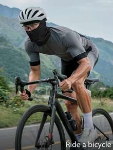Open Top Cycling Face Mask: Sun Protection, Warmth, High Elasticity, Unisex, Suitable For Motorcycle Riding, Skiing And Mountaineering, Windproof And Cold-Proof Neck Guard Mask - Multicolor - View 8