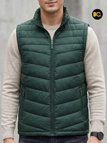 Big City Men Winter Coats - Dark Green - View 6