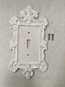 1pc Unique Elegant Gothic Black/White/Gold Switch Cover, European & American Style Wall Switch Cover Panel, Fun Light Switch - Creative 3D Switch Panel, Decorative Light Switch Cover, Vintage Theme Decorative Switch Cover - Outlet Cover - Multiple Styles - View 17