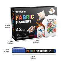 1pc Fabric Paint Marker Multi-Color Textile Marker DIY Fabric Graffiti Pen Clothes Canvas Bag Shoes Hand-Drawn Paint Pen Washable Fabric Painting Pen Handmade Creative Graffiti Tool Set - Fabric Pen - View 8