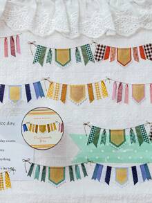 1 Roll 2m PET Vintage Cute Star Pattern Decorative Washi Tape For Scrapbooking And Collage - JD640 - View 2