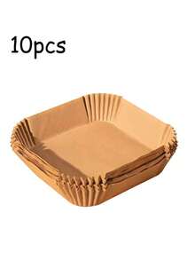 Disposable Air Fryer Paper Non-Stick Baking Paper Air Fryer Parchment Paper Liners Oilproof And Waterproof Suitable For Microwave Oven And Outdoor Kitchen Compatible With Most Air Fryers For Easy Cooking - Multicolor - View 12