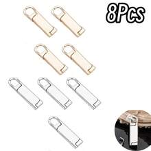 5/8Pcs Rotating Zipper Pull Replacement - Premium Zinc Alloy Zipper Sliders For Luggage, Jackets, Backpacks, Boots, Wallets And Coats - Easy To Install, No Tools Required, Reusable - Multicolor - View 21