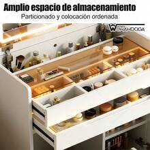 Vanities & Vanity Benches - White - View 6