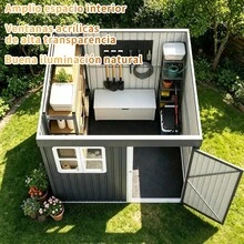 Storage Sheds - Dark Grey - View 10