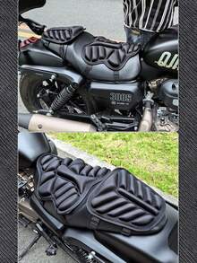 Motorcycle Seat Cushion Front And Rear Comfort Pad Universal Shock-Absorbing Breathable Non-Slip Lycra Material Suitable For Motorcycle Scooter, Motorcycle Essential - A - View 6