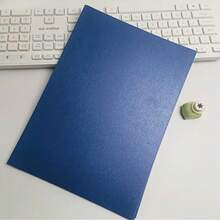 18 Sheets Pearlescent Cardstock, Navy Blue, A5/A4 Size, Double-Sided Pearlescent Texture Touch Handmade Paper, DIY Cut And Paste Cardstock, Shiny Pearlescent Effect, Multi-Purpose Paper, Suitable For Craft Enthusiasts - 18pcs Pearlescent Navy Blue Cardstock - View 3