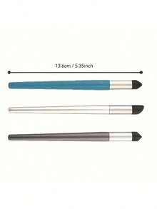 3/6pcs Washable Sketch Sponge Brushes, For Sketching, Drawing, Pastel, Highlighting Gray Details, Blending, Smudging And Erasing - Sets - View 3