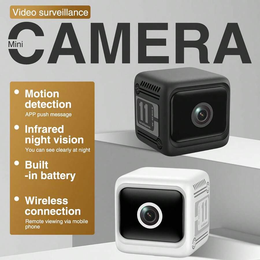 Kamera Keamanan Mini Dalam Ruangan HD 1080P Sudut Lebar 130° Kamera Pemantauan WiFi Deteksi Manusia AI Alarm Real-Time Penglihatan Malam Inframerah 940nm Perekaman Berulang Penyimpanan Lokal & Cloud Pemasangan Mudah Cocok Untuk Rumah Toko Kantor Pemantauan Hewan Peliharaan [O-KAM Pro]