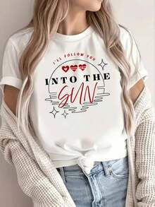 Women T-Shirts - White - View 1