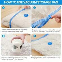 RAF Electric Vacuum Pump, High-Power Vacuum Machine, Vacuum Storage Bag, Dust-Proof And Moisture-Proof Vacuum Bag, Saves Storage Space In The Room, Suitable For Vacuum Storage Of Clothes, Pants, Bedding, And Outdoor Travel Storage Bag - View 8