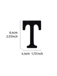 1 pcs Alfabet Bahasa Inggris Dekorasi Kerajinan Hitam DIY Dekorasi Rumah - Hitam - View 12