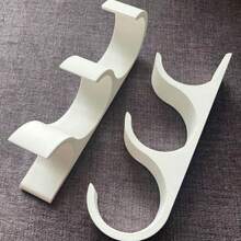 2pcs Wall-Mounted Kitchen Paper/Plastic Wrap/Aluminum Foil Roll Holder, Holds 3 Rolls, Fits Rolls Up To 50mm Diameter, Space-Saving, No-Drill Installation, Keeps Kitchen Organized, Suitable For Cabinet Doors And Tiles, No Surface Damage - Multicolor - View 11