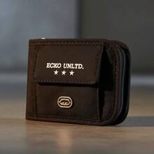 Cartera Ecko Unltd. Original | Billetera de Tela con Cierre y Múltiples Compartimentos.   Poliéster    Cartera/Billetera  2026 - Negro - Ver 8