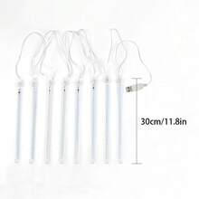 LED Meteor Shower Lights USB Powered Waterfall Lights Christmas New Year Garden Yard Wedding Party Holiday Decoration Lights - USB Meteor Shower Light - View 3