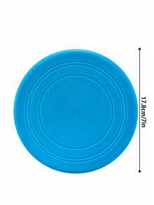Soft Silicone Dog , Puppy Toy, Lightweight And Soft Floating Disc, Pet Puppy Training Interactive Toy, Suitable For Puppies And Adult Dogs Outdoor Fun Training And Exercise, Not Suitable For Aggressive Chewers, Toy - Multicolor - View 6