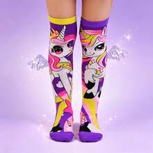 1 Pair Kids Costume Socks, 3D Wing Socks, Shiny Little Pony Cartoon ...