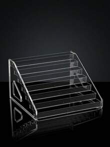 Multi-Layer Nail Polish Storage Display Rack, Perfume Cosmetics Jewelry Organizer, Lipstick Brush Skincare Bottle Storage Rack, Vanity Bathroom Bedroom Desk Office Dorm Apartment University Home Decor Travel Wedding Essential Accessories - Multicolor - View 10