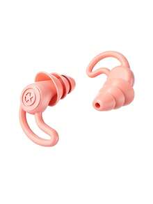 1 Pair Reusable Noise Cancelling Earplugs, Suitable For Work, Travel, Concerts, Swimming, Sleeping - A - View 8
