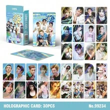 (30Pcs/Set) Laser Card COR TIS Total Chain New Album GREENGREEN KPOP Merchandise LOMO Photocard, Photo Cards, Arirang, BTS21 Accessories, Bangtan, Photo Card, Photocard - A - View 6