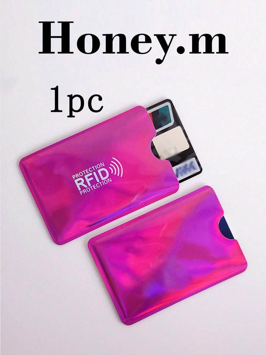 1件超薄RFID防盜卡套 銀行卡防盜保護套 新款卡夾錢包 名片夾 信用卡夾 女款卡夾錢包 RFID錢包
