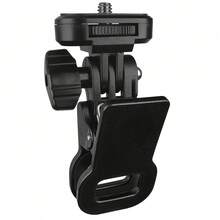 Universal 1/4" Screw Clamp Mount, Adjustable Heavy‑Duty Spring C‑Clamp For Fill Light Microphone Action Camera, Portable Desk Laptop Phone Holder Clip For Live Streaming Vlog Photography, Mount Only - Black - View 7