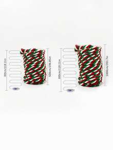 USB Colorful Christmas Light String, 5m/10m Candy Cane Twisted LED Fairy String Lights, Flexible Indoor Decorative Light Rope, Suitable For Christmas Tree, Stairs, Fireplace, Window And Holiday Party Decoration - Christmas Santa Claus String Lights - View 11
