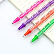 3pcs Creative Office Stationery Fun Educational Maze Ballpoint Pens For Students (Blue Ink) Christmas Gift (Random Color) - Multicolor - View 7
