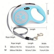 Automatic Anti-Collision Retractable Pet Leash, Designed For Outdoor Dog Walking, Hands-Free Training Function, Suitable For Medium/Large Dogs, Ideal For Training, Dog Walking And Outdoor Leisure - Multicolor - View 4