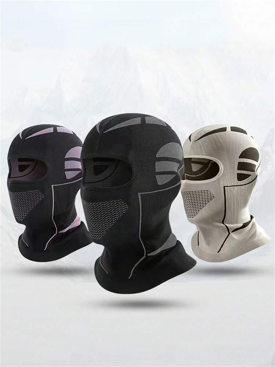 Windproof Warm Head Mask Unisex Motorcycle Riding Skiing Cold-Proof ...