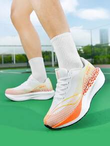Running Shoes Series Men's 9PRO Running Shoes, Comfortable And Durable Design, Suitable For Daily Sports Training Wear, Lightweight And Breathable Material - Orange - View 7