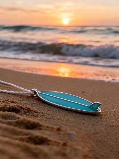 Surfboard Ornaments For Car,Summer Surfing Hanging Decor, Beach Sign Charm Rear View Mirror Tropical Supplies, Stained Glass Accessories Art,Room Decor,Home Decor,Car Acessesories,Car Decor,Car Acessesories Women,Beach Essentials,Cruise Essential