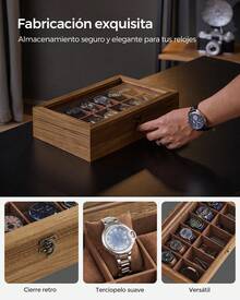 Watch Boxes & Organizers - Brown - View 3