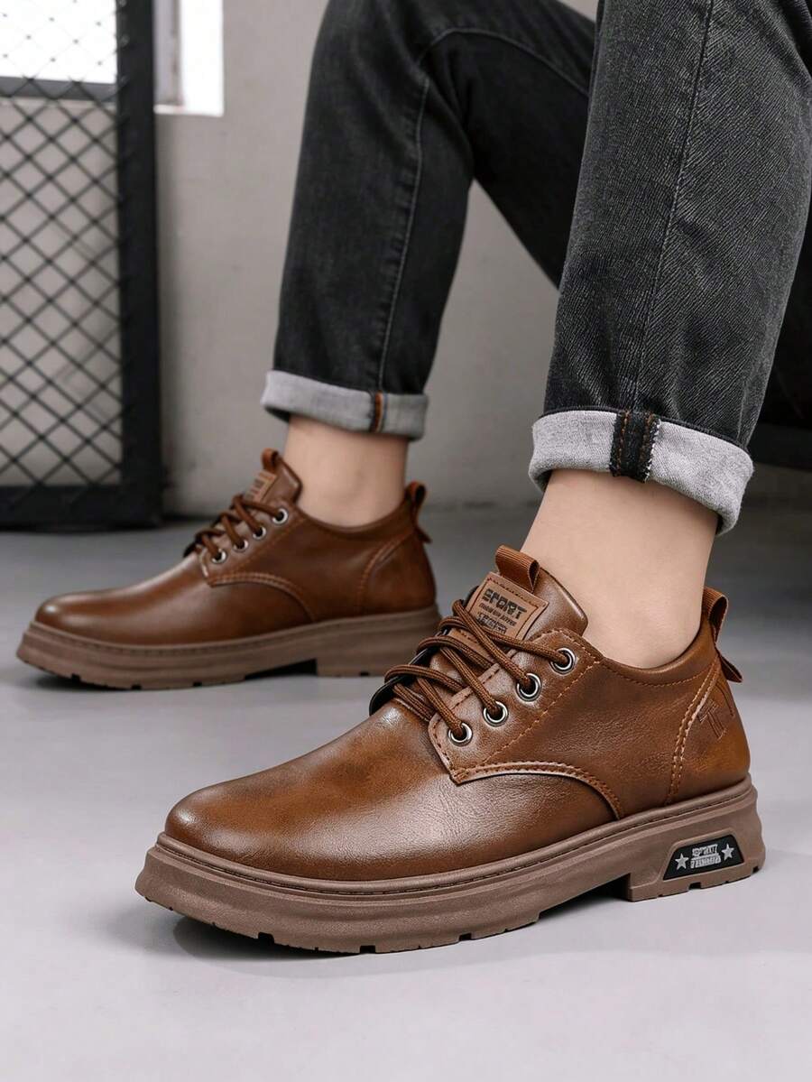 Dress Shoes - Brown - View 1