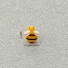 20 قطعة أزرار نحلة ثلاثية الأبعاد لطيفة من الراتنج بحجم 2 سم - أزرار كرتونية ذات ساق للمعاطف والكارديجان والكنزات - A - مشاهدة 10