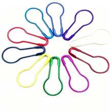 120Pcs Colorful Gourd Safety Pins, Bulb Shape Pins For Sewing DIY Craft - Multi-color-120pcs - View 8