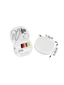 Portable Mini Sewing Kit, Foldable Design, Suitable For Beginners, Travelers And Emergency Clothing Repair; Includes Sewing Supplies And Accessories, Ideal Gift And Travel Essential. - Multicolor - View 6